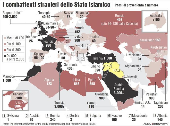 Isis: caccia ai boia europei,un gallese e due francesi