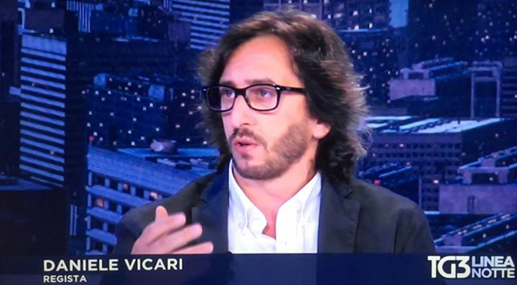 Daniele Vicari TG3 notte per parlare di Sole Cuore Amore