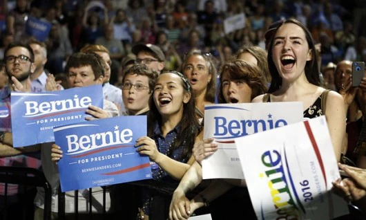Bernie Sanders and the young people