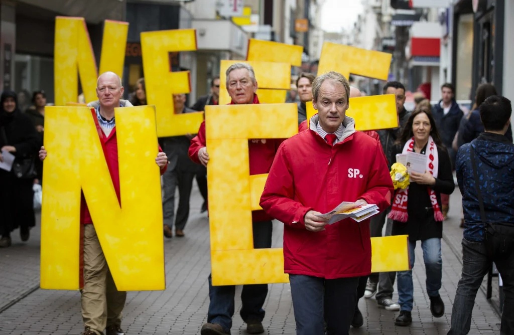 Dutch SP campaign against EU-Ukraine ratification