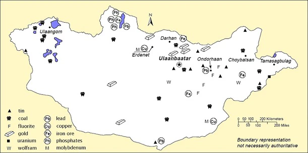 Mongolia risorse