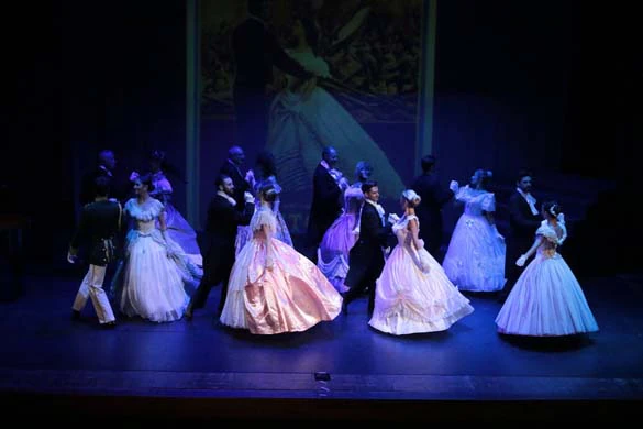 un Momento dello Spettacolo della Compagnia Nazionale di Danza Storica