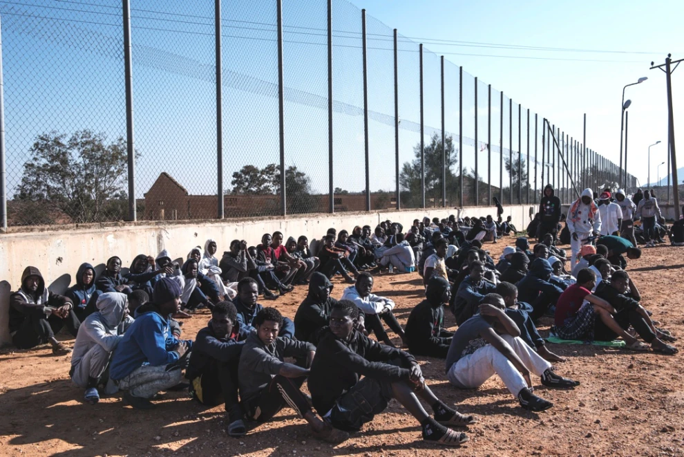 (Migranti nel centro di detenzione di Garian in Libia) - 1