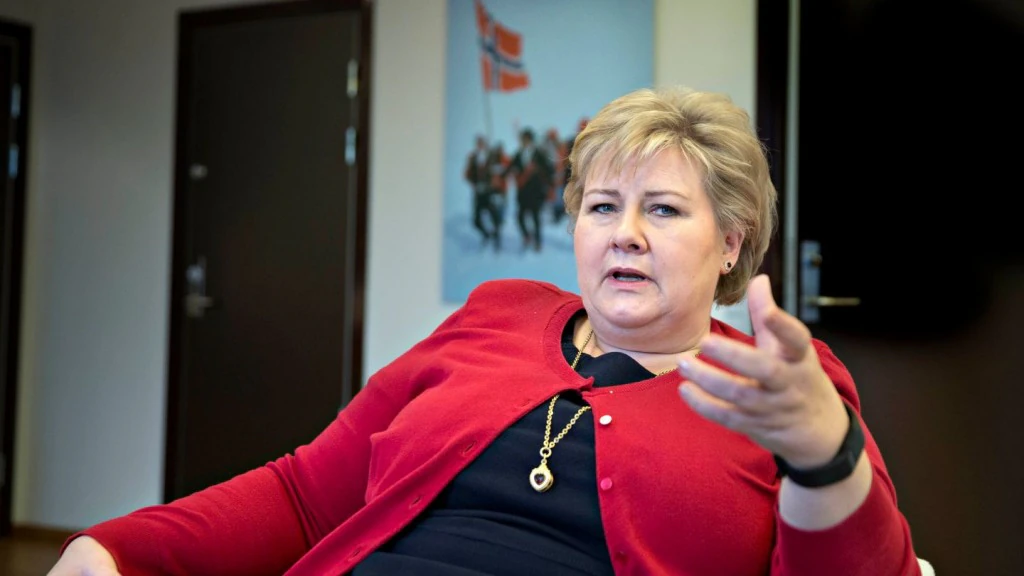 Norvegia Erna Solberg