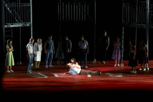 Werst Side story : tony ( luca giacomelli ferrarini ) maria ( veronica appeddu )