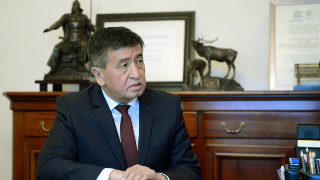 KGZ Sooronbay Jeenbekov