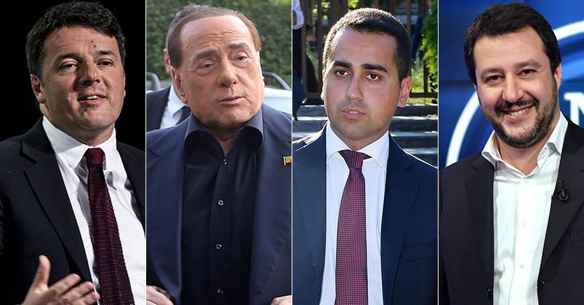 renzi-berlusconi-di_maio-salvini