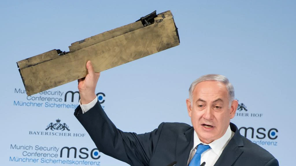 Netanyahu-drone-pezzo