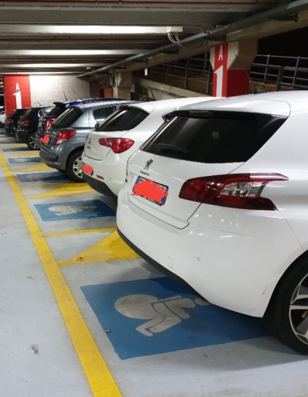 auto sosta disabili
