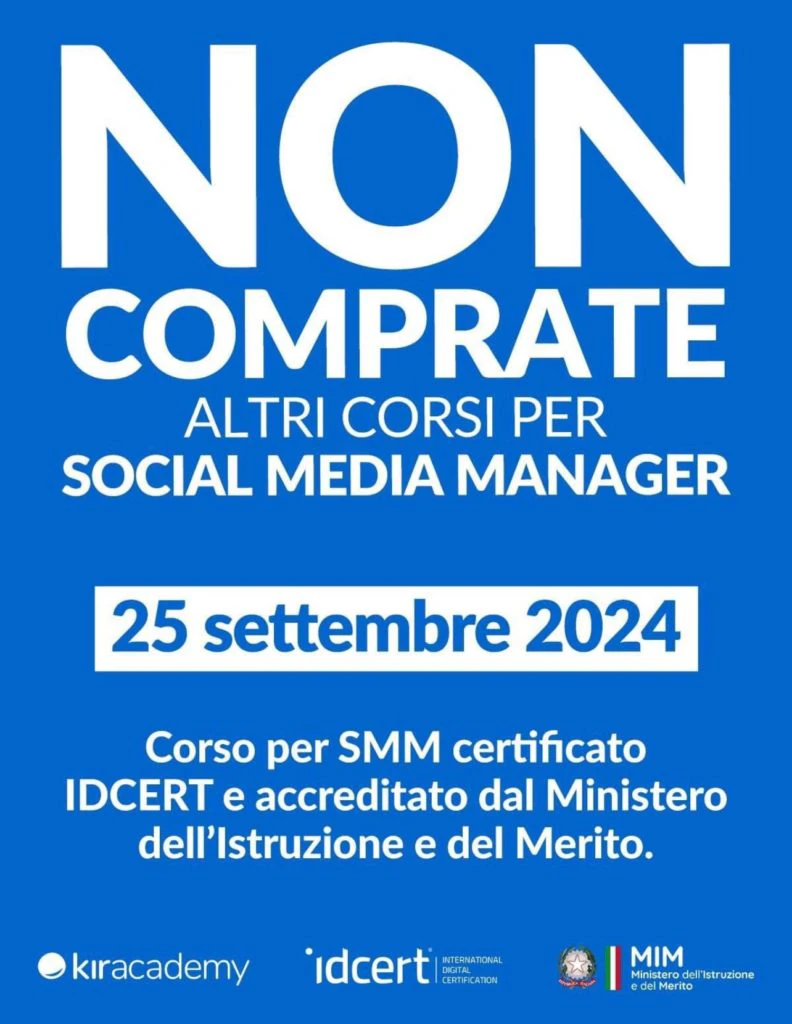 Campagna Kiracademy MIM